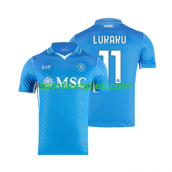 Napoli Muškarci Domaći Nogometni Dres Lukaku 11 2024-2025 Kratki Rukavi