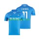 Napoli Muškarci Domaći Nogometni Dres Lukaku 11 2024-2025 Kratki Rukavi