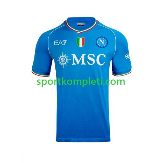 Napoli Muškarci Domaći Nogometni Dres OSIMHEN 9 2023-2024 Kratki Rukavi