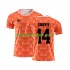 Nizozemska Retro Muškarci Domaći Nogometni Dres Cruyff 14 1988 Kratki Rukavi