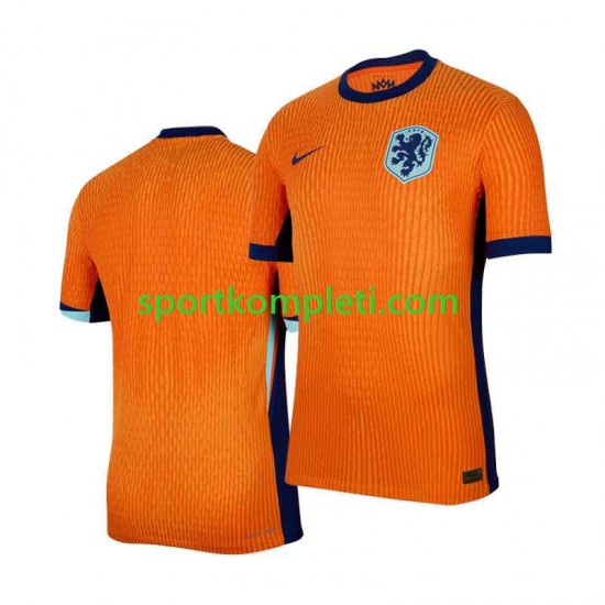 Nizozemska Muškarci Domaći Nogometni Dres Euro 2024 Kratki Rukavi