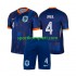 Nizozemska Djeca Gostujući Nogometni Dres Virgil van Dijk 4 Euro 2024 Kratki Rukavi