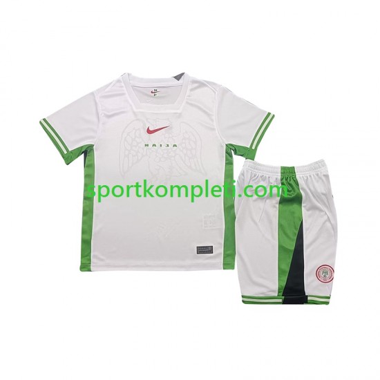 Nigerija Djeca Domaći Nogometni Dres 2024 Kratki Rukavi