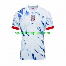 Norveška Muškarci Gostujući Nogometni Dres 2024 Kratki Rukavi