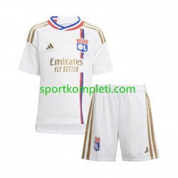 Olympique Lyonnais Djeca Domaći Nogometni Dres 2023-2024 Kratki Rukavi
