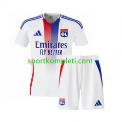 Olympique Lyonnais Djeca Domaći Nogometni Dres 2024-2025 Kratki Rukavi