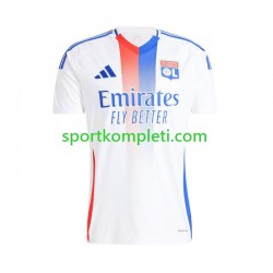 Olympique Lyonnais Bijela Muškarci Domaći Nogometni Dres 2024-2025 Kratki Rukavi