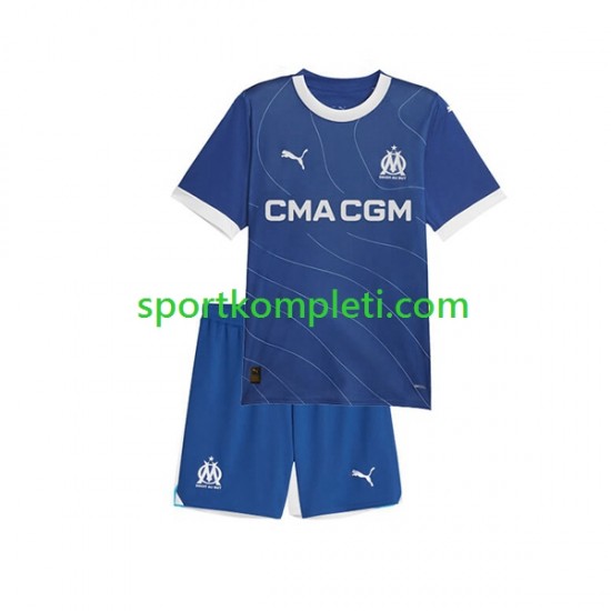 Olympique de Marseille Djeca Gostujući Nogometni Dres 2023-2024 Kratki Rukavi
