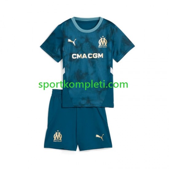 Olympique de Marseille Djeca Gostujući Nogometni Dres 2024-2025 Kratki Rukavi