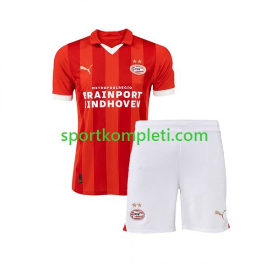 PSV Eindhoven Djeca Domaći Nogometni Dres 2023-2024 Kratki Rukavi