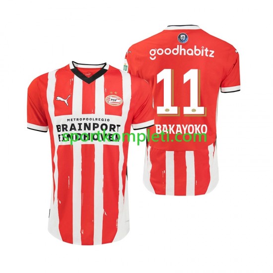 PSV Eindhoven Muškarci Domaći Nogometni Dres Johan Bakayoko 11 2024-2025 Kratki Rukavi