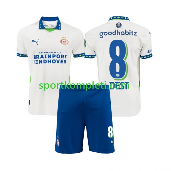 PSV Eindhoven Djeca Treći Nogometni Dres Sergino Dest 8 2024-2025 Kratki Rukavi