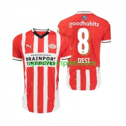 PSV Eindhoven Muškarci Domaći Nogometni Dres Sergino Dest 8 2024-2025 Kratki Rukavi