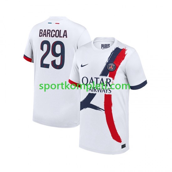 Paris Saint-Germain Muškarci Gostujući Nogometni Dres Bradley Barcola 29 2024-2025 Kratki Rukavi