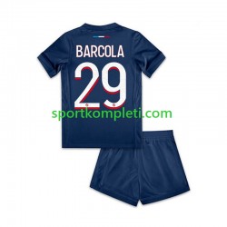 Paris Saint-Germain Djeca Domaći Nogometni Dres Bradley Barcola 29 2024-2025 Kratki Rukavi