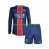 Paris Saint-Germain Djeca Domaći Nogometni Dres 2024-2025 Dugi Rukavi