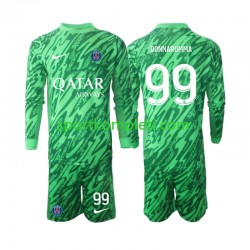 Paris Saint-Germain Vratar Djeca Gostujući Nogometni Dres Gianluigi Donnarumma 99 2024-2025 Dugi Rukavi
