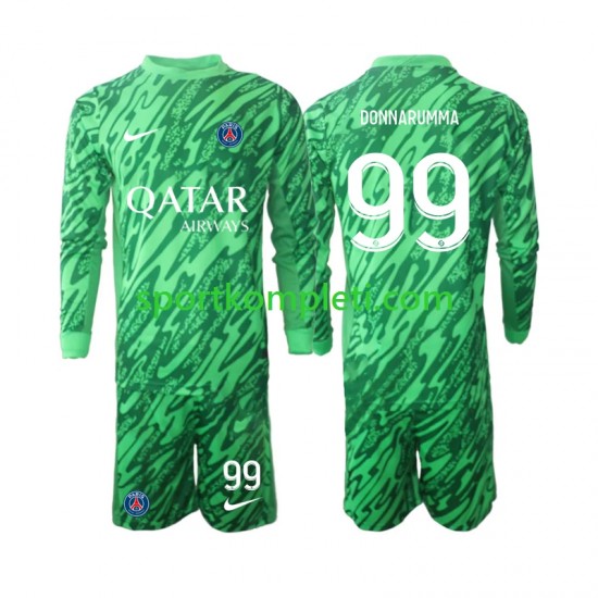 Paris Saint-Germain Vratar Djeca Gostujući Nogometni Dres Gianluigi Donnarumma 99 2024-2025 Dugi Rukavi