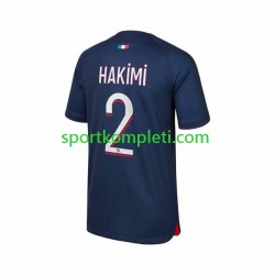 Paris Saint-Germain Muškarci Domaći Nogometni Dres Hakimi 2 2023-2024 Kratki Rukavi