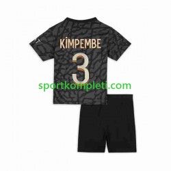Paris Saint-Germain Djeca Treći Nogometni Dres Kimpembe 3 2023-2024 Kratki Rukavi