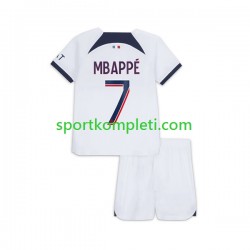 Paris Saint-Germain Djeca Gostujući Nogometni Dres Kylian Mbappe 7 2023-2024 Kratki Rukavi