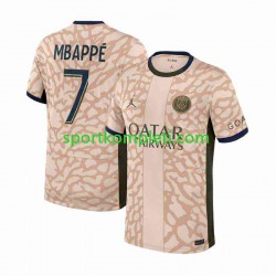 Paris Saint-Germain Muškarci Četvrti Nogometni Dres Kylian Mbappe 7 2023-2024 Kratki Rukavi