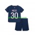 Paris Saint-Germain Djeca Domaći Nogometni Dres Lionel Messi 30 2023-2024 Kratki Rukavi
