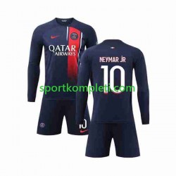 Paris Saint-Germain Djeca Domaći Nogometni Dres Neymar Jr 10 2023-2024 Dugi Rukavi