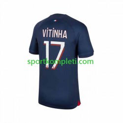 Paris Saint-Germain Muškarci Domaći Nogometni Dres Vitinha 17 2023-2024 Kratki Rukavi