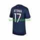 Paris Saint-Germain Muškarci Domaći Nogometni Dres Vitinha 17 2023-2024 Kratki Rukavi Paris Saint-Germain Muškarci Domaći Nogometni Dres Vitinha 17 2023-2024 Kratki Rukavi