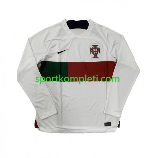 Portugal Muškarci Gostujući Nogometni Dres World Cup 2022 Dugi Rukavi