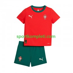 Portugal Djeca Domaći Nogometni Dres 2025 Kratki Rukavi