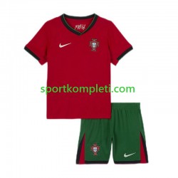 Portugal Djeca Domaći Nogometni Dres Euro 2024 Kratki Rukavi