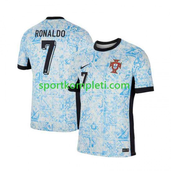 Portugal Muškarci Gostujući Nogometni Dres Cristiano Ronaldo 7 Euro 2024 Kratki Rukavi