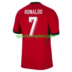 Portugal Muškarci Domaći Nogometni Dres Cristiano Ronaldo 7 Euro 2024 Kratki Rukavi