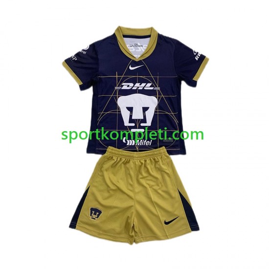 Pumas UNAM Djeca Gostujući Nogometni Dres 2024-2025 Kratki Rukavi