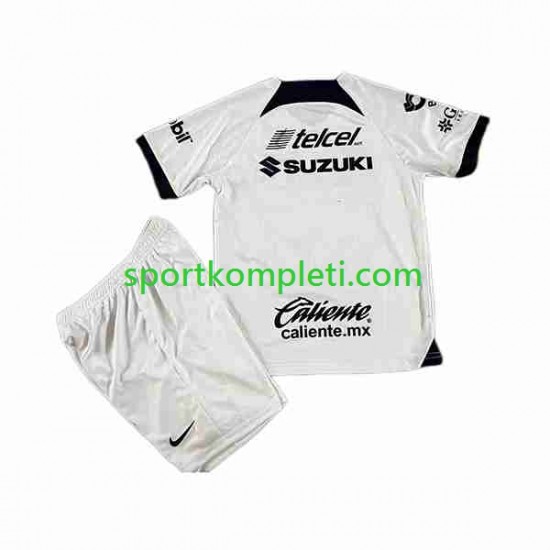 Pumas UNAM Djeca Domaći Nogometni Dres 2023-2024 Kratki Rukavi