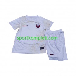Katar Djeca Gostujući Nogometni Dres World Cup 2022 Kratki Rukavi
