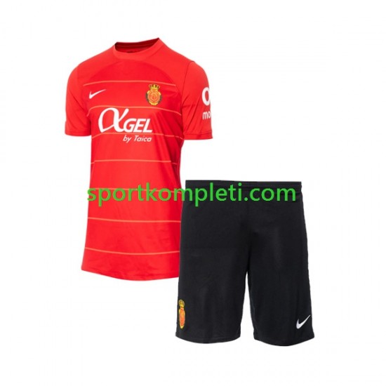 Djeca Domaći Nogometni Dres RCD Mallorca 2023-2024 Kratki Rukavi