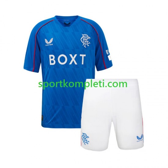 Rangers Djeca Domaći Nogometni Dres 2024-2025 Kratki Rukavi