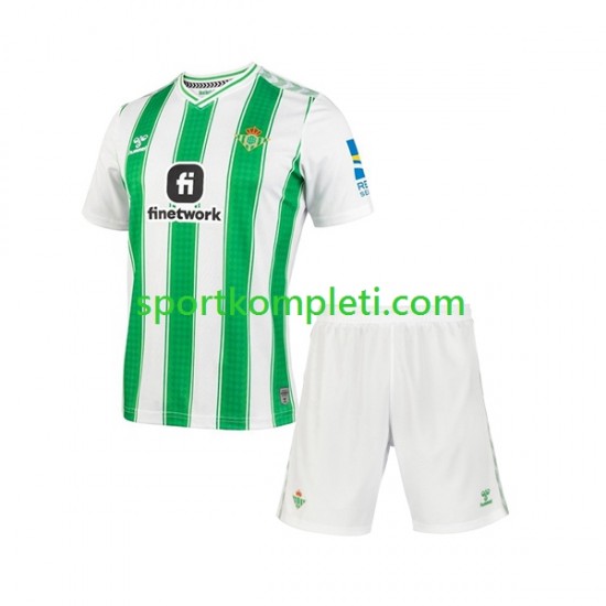 Real Betis Djeca Domaći Nogometni Dres 2023-2024 Kratki Rukavi