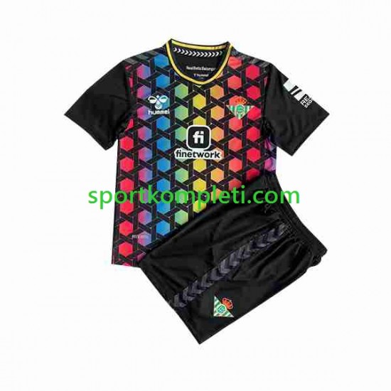 Real Betis Vratar Djeca Domaći Nogometni Dres 2023-2024 Kratki Rukavi