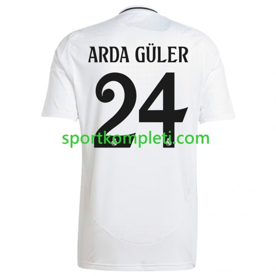 Real Madrid Muškarci Domaći Nogometni Dres ARDA GULER 24 2024-2025 Kratki Rukavi