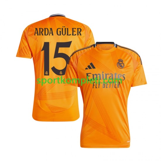 Real Madrid Muškarci Gostujući Nogometni Dres Arda Guler 15 2024-2025 Kratki Rukavi