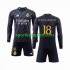 Real Madrid Djeca Gostujući Nogometni Dres Aurelien Tchouameni 18 2023-2024 Dugi Rukavi