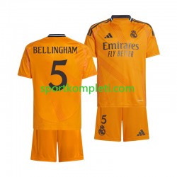 Real Madrid Djeca Gostujući Nogometni Dres BELLINGHAM 5 2024-2025 Kratki Rukavi