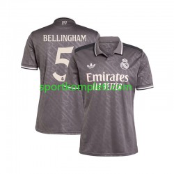 Real Madrid Muškarci Treći Nogometni Dres BELLINGHAM 5 2024-2025 Kratki Rukavi
