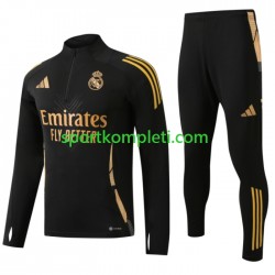 Real Madrid Crno Komplet Sweatshirts 2024-2025