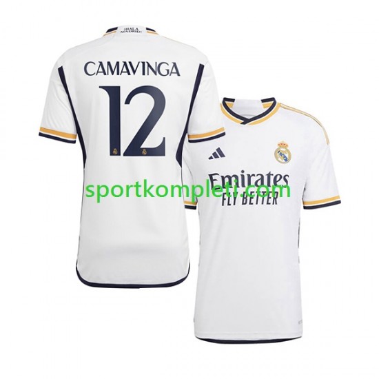 Real Madrid Muškarci Domaći Nogometni Dres Camavinga 12 2023-2024 Kratki Rukavi