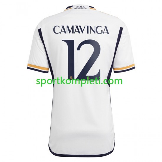 Real Madrid Muškarci Domaći Nogometni Dres Camavinga 12 2023-2024 Kratki Rukavi